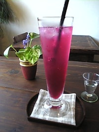 夏の定番はしそジュース♪