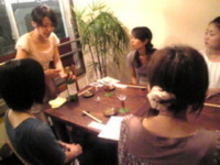 第一回ワインと英会話サロン♪