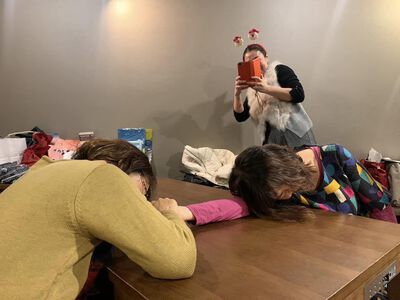 兵庫同友会女性部忘年会、あ～。。おもろ。。
