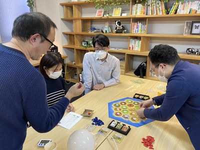 やっぱり年末は、恒例ボードゲーム・カタン大会