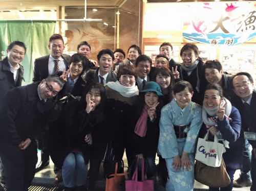 江坂  音羽茶屋で、s1忘年会。